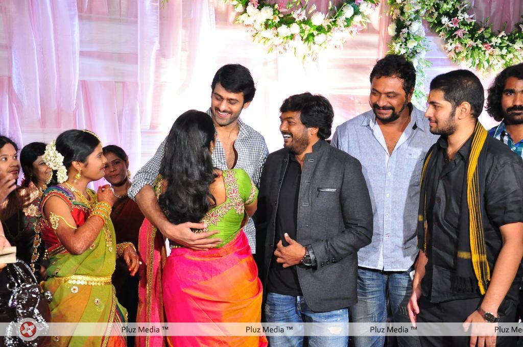 Prabhas - Puri Jagannadh daughter pavithra saree ceremony - Pictures | Picture 119140